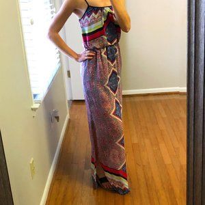Multi-Colored Maxi Dress